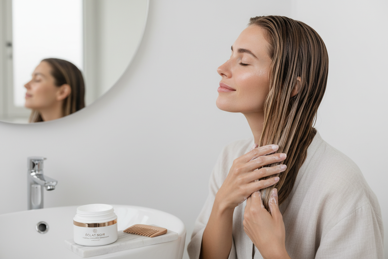 Glow Restore Hair Mask - Lifestyle Shot